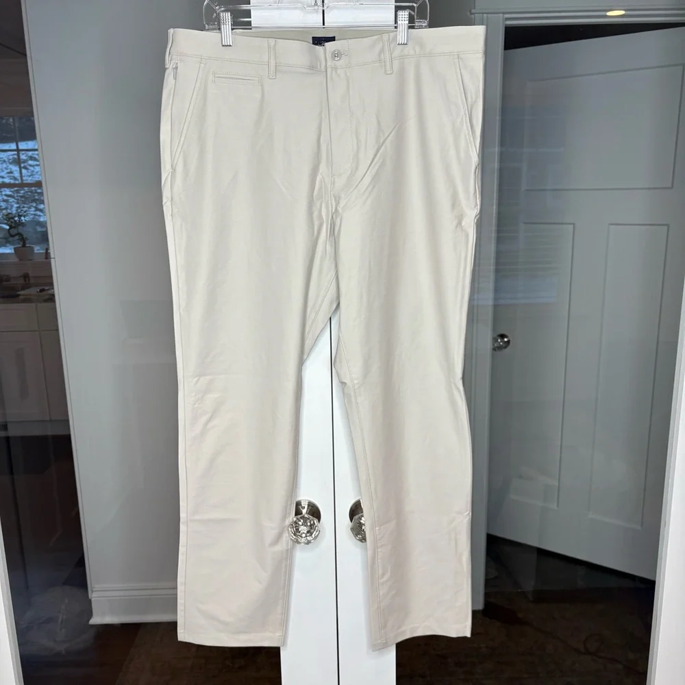NWT J. Crew 1040 Athletic Tapered-fit Tech Pant Ashen Taupe